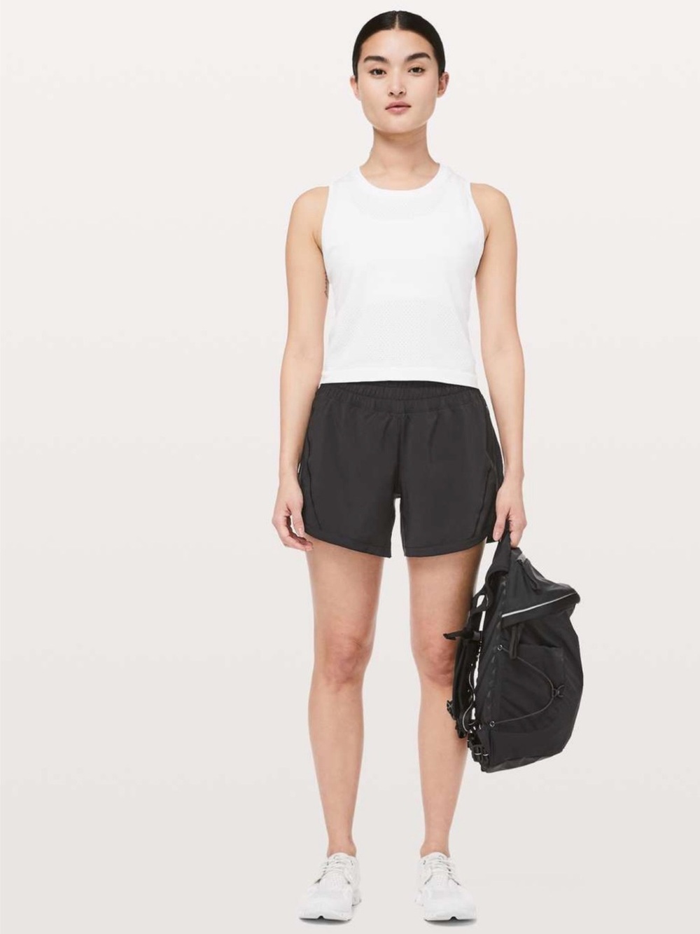 lululemon athletica Black Athletic Running Shorts